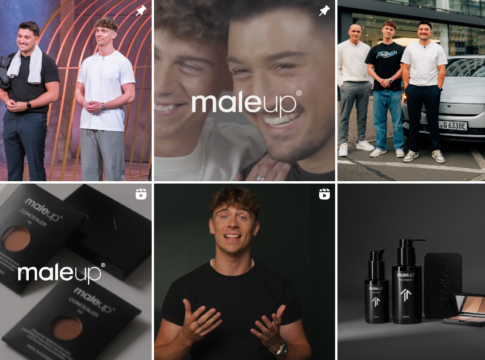 „maleup“ Make-up - Männer