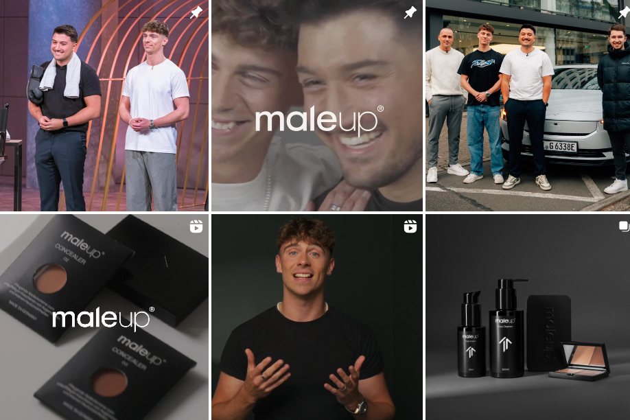 „maleup“ Make-up - Männer