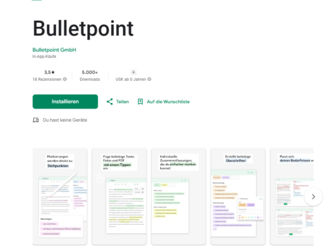 Bulletpoint DHDL