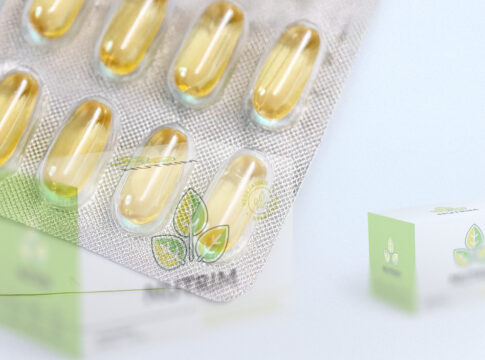 Nutrim Kapseln in Originalverpackung mit Produktinformationen zur Gewichtsreduktion