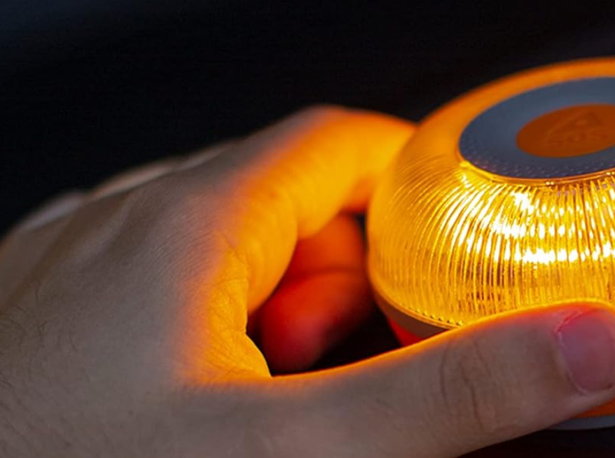 Blinklichter spanien Hand Mann