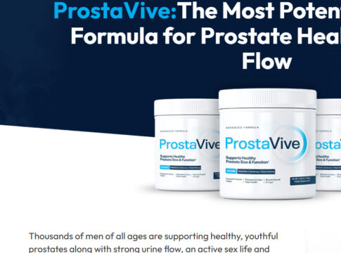 ProstaVive Pulver mit der Verpackung