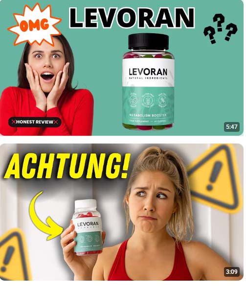 Screenshot YuTube Levoran