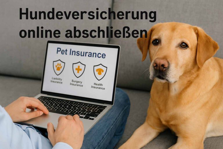 Hunde-Versicherung online abschließen