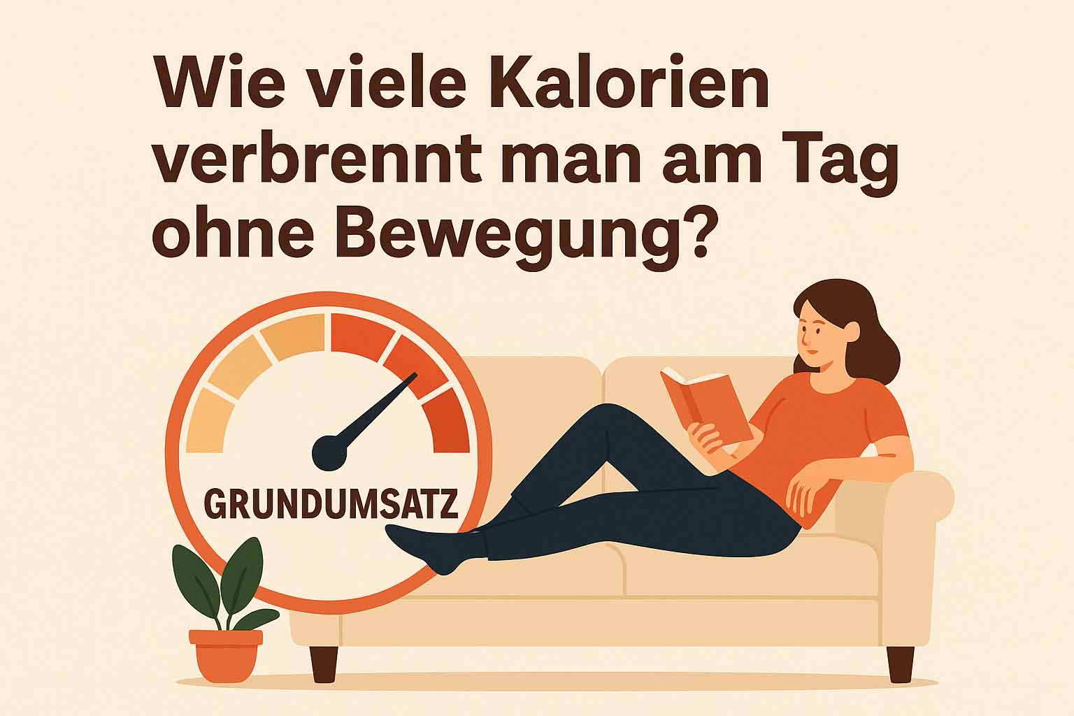 wieviel Kalorien am tag ohne bewegung