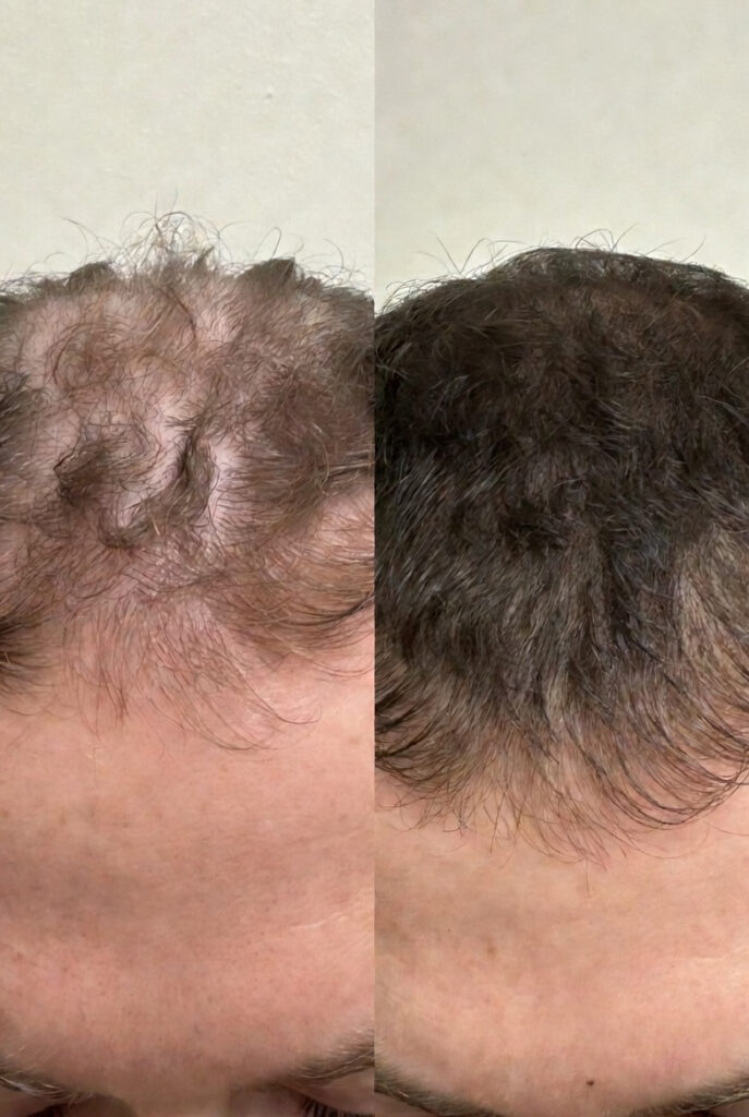 Vorher nachher Haarausfall