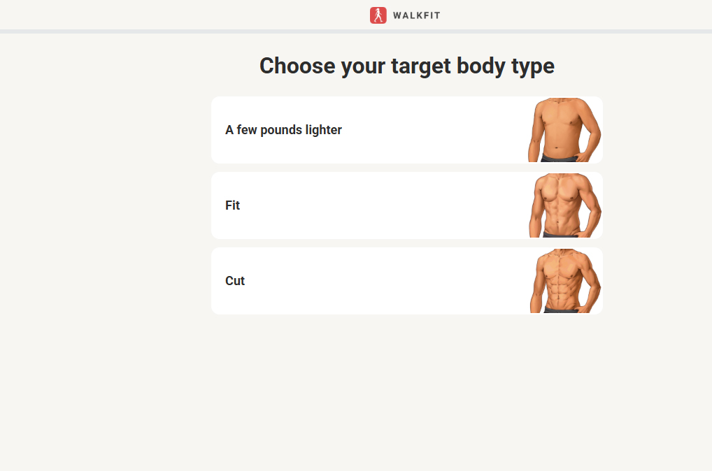 WalkFit app