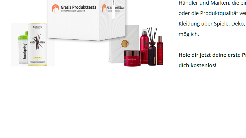 gratis-produkttests