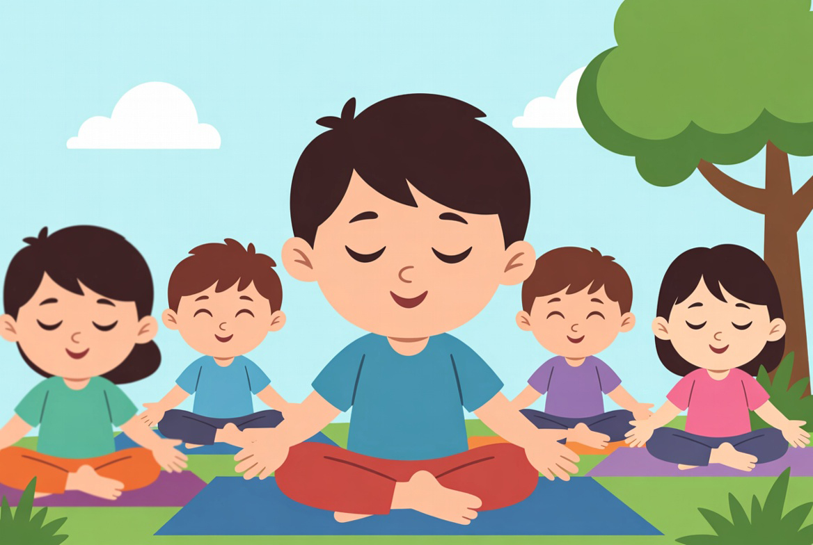 Kinder Yogamatte YOGITIER