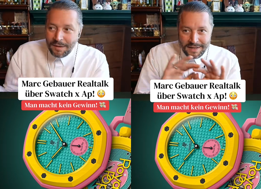 Swatch Royal Pop: Marc Gebauers
