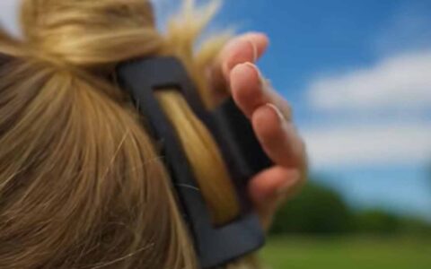 ivy clip haarklammer biegsam